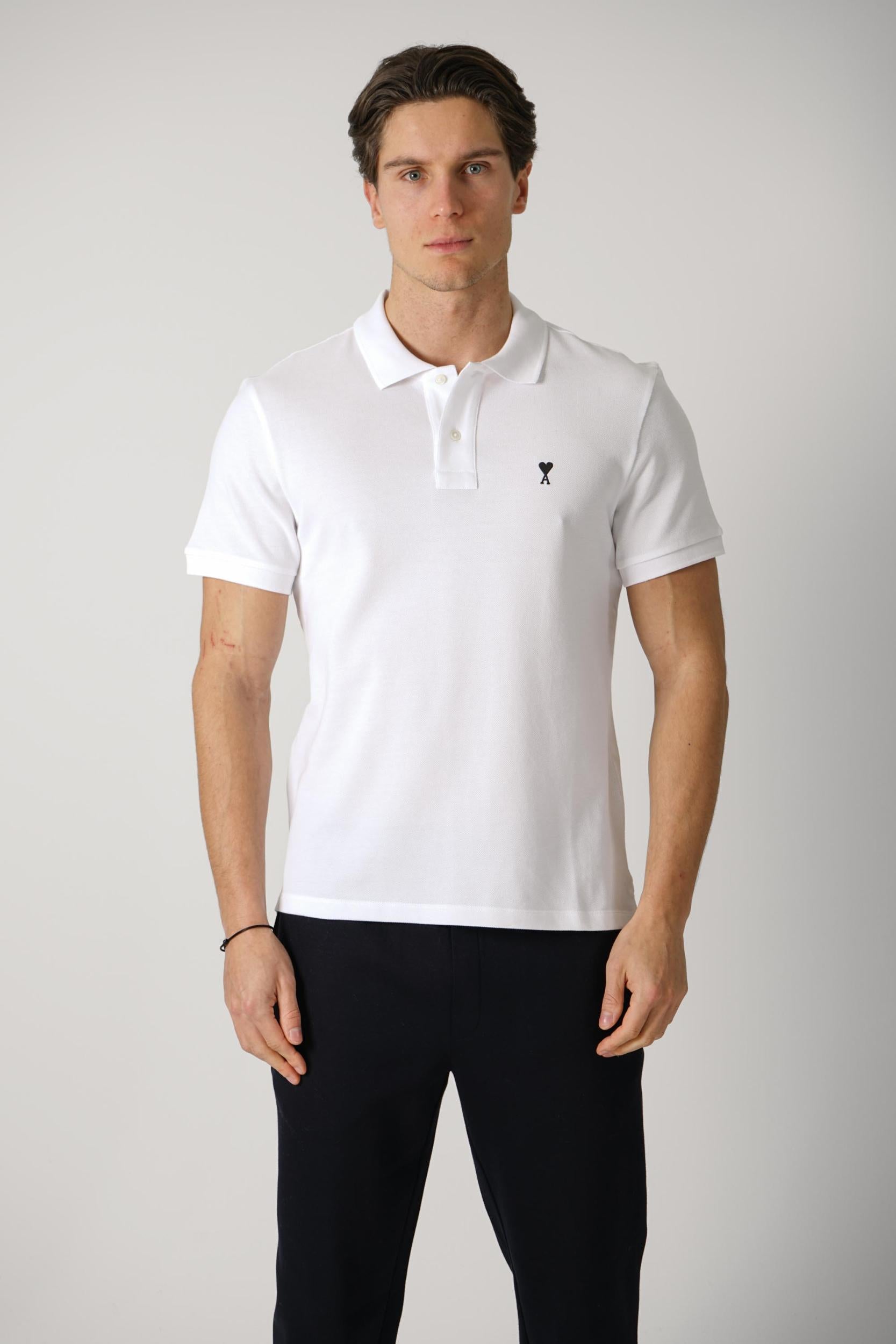 Ami Paris Polo White