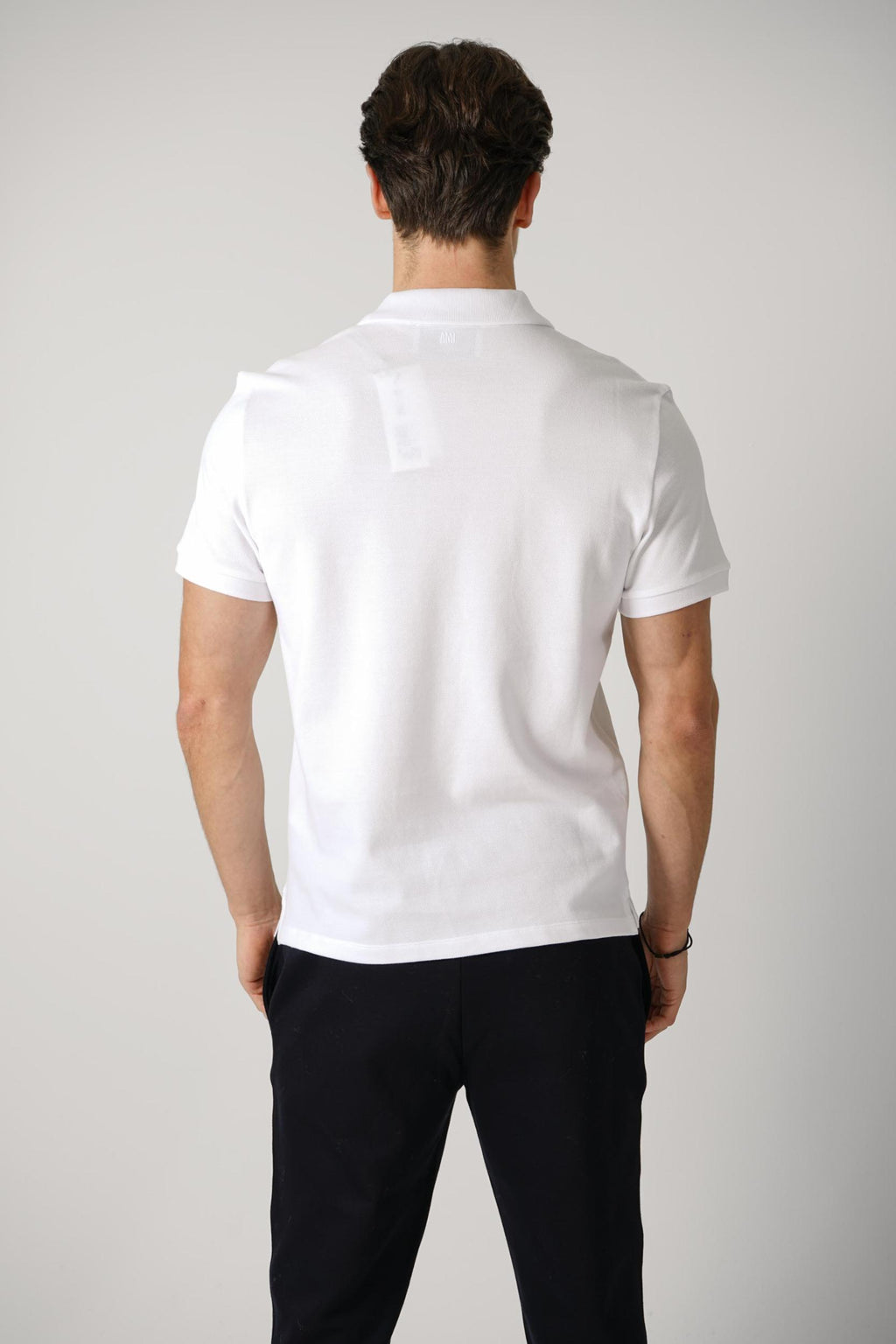 Ami Paris Polo White