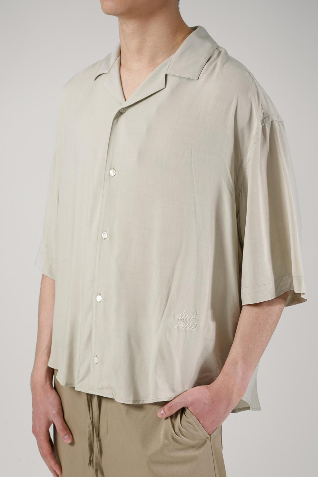 Ami Paris Shirt Beige