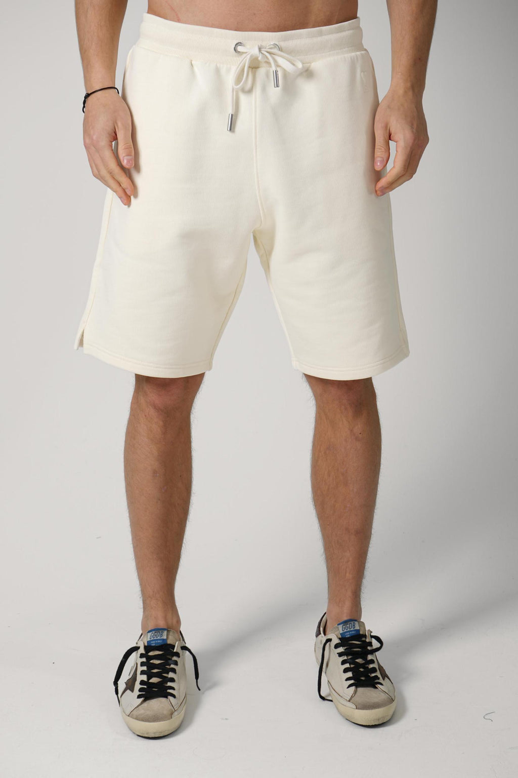 Ami Paris Short Jogger Creme