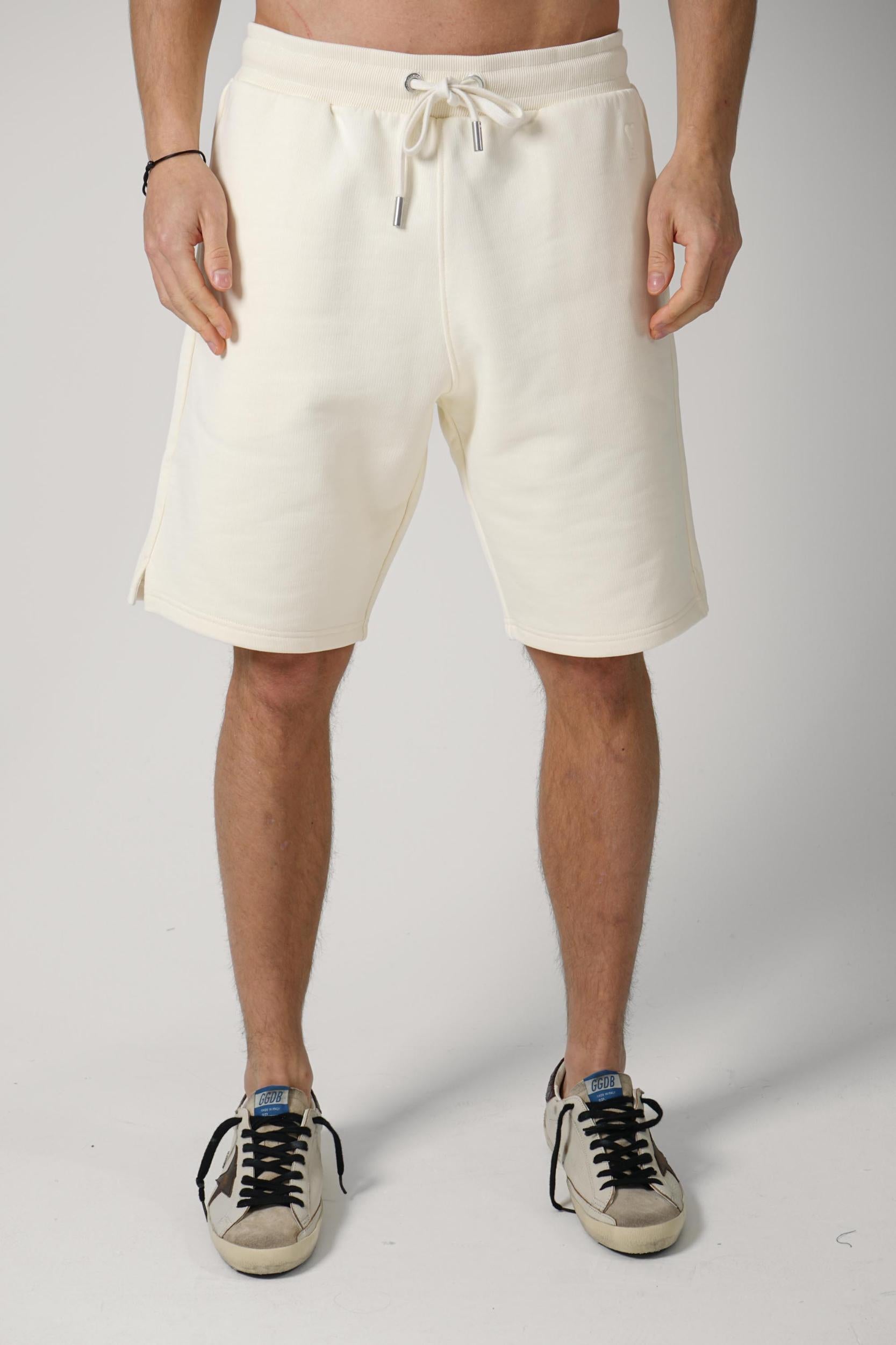 Ami Paris Short Jogger Creme