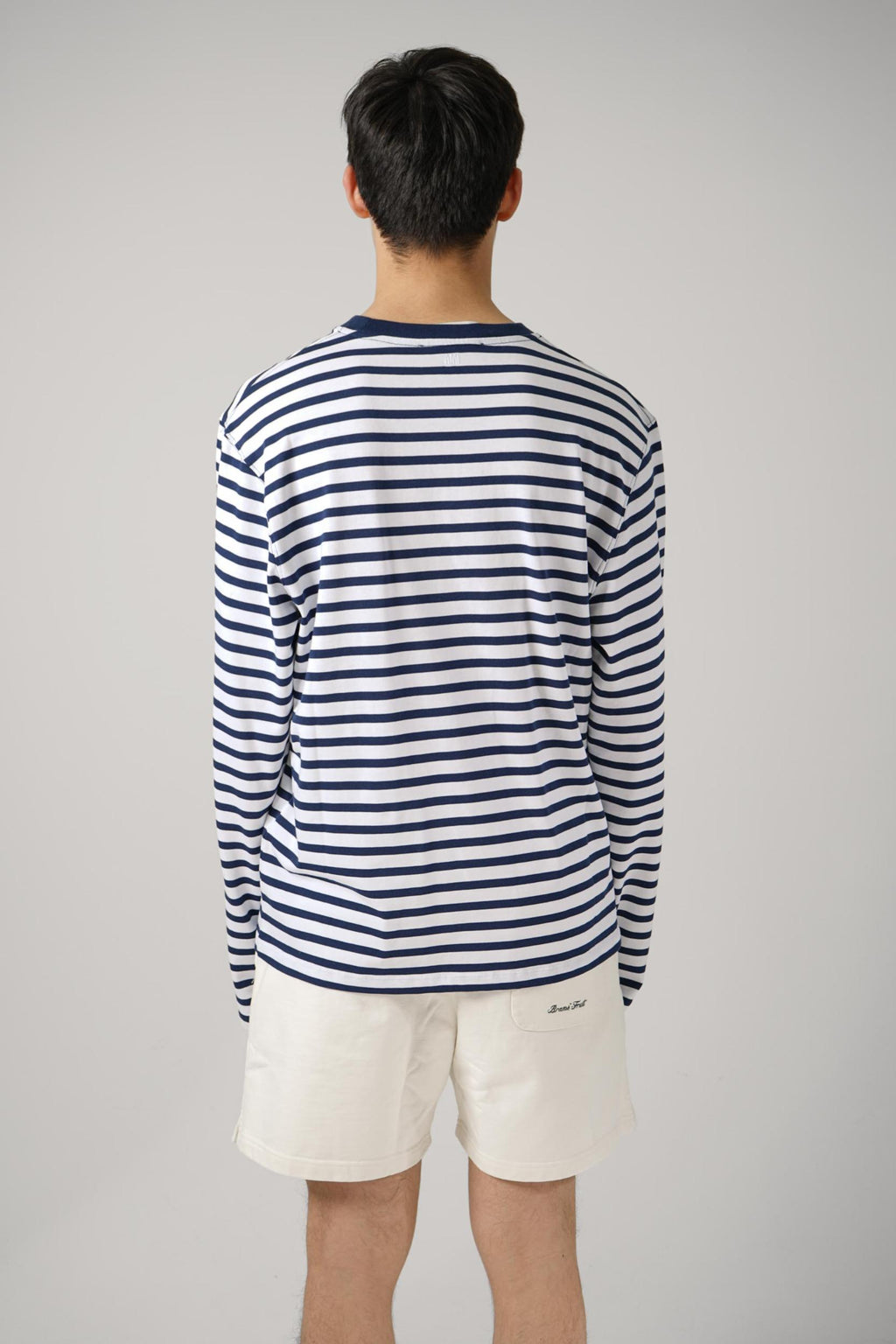 Ami Paris Striped Longsleeve Blue