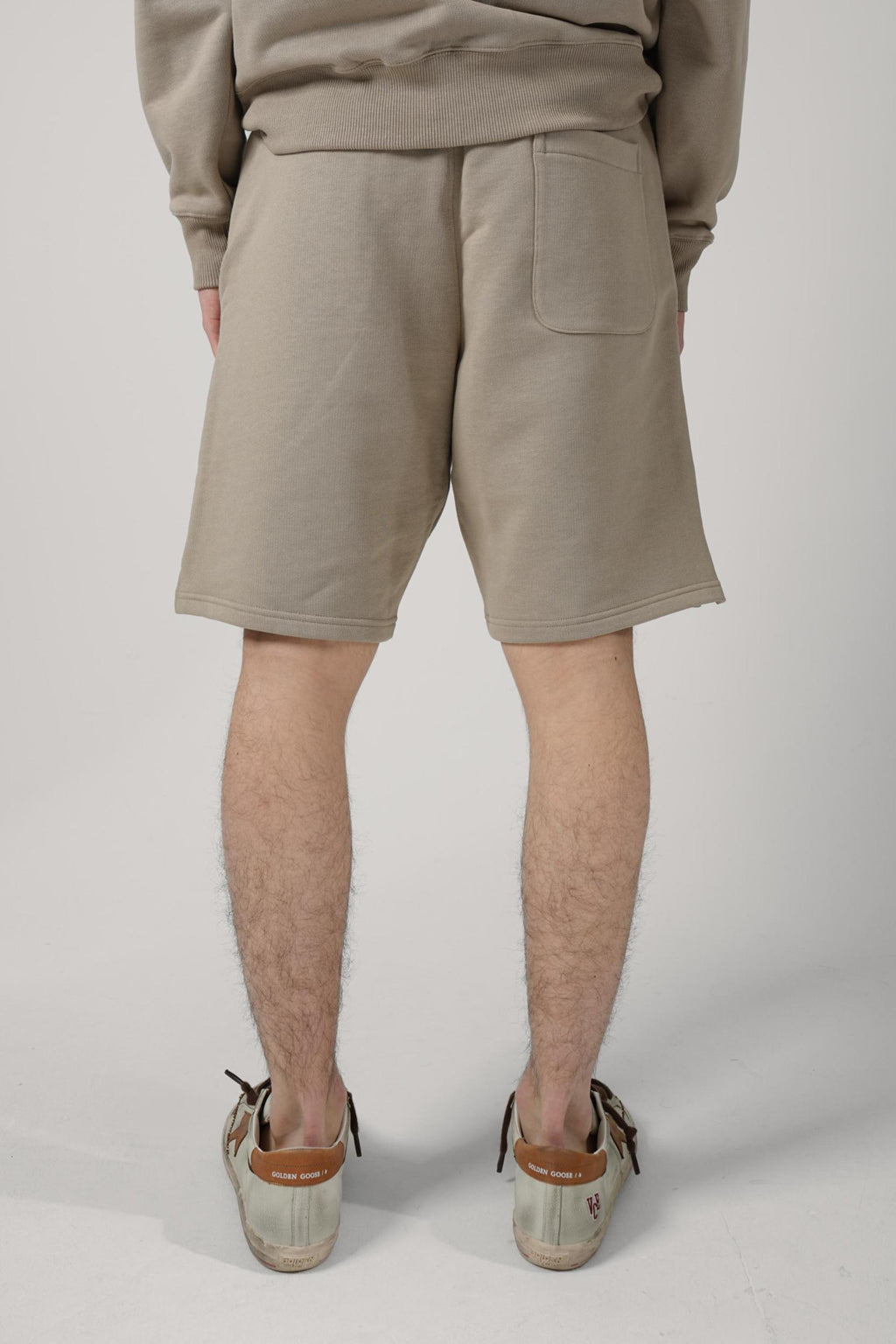 Ami Paris Sweat Shorts Taupe