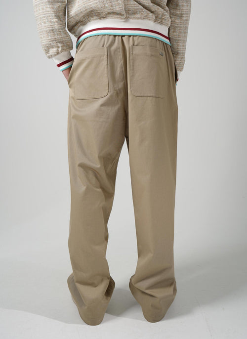 Ami Paris Trousers Beige