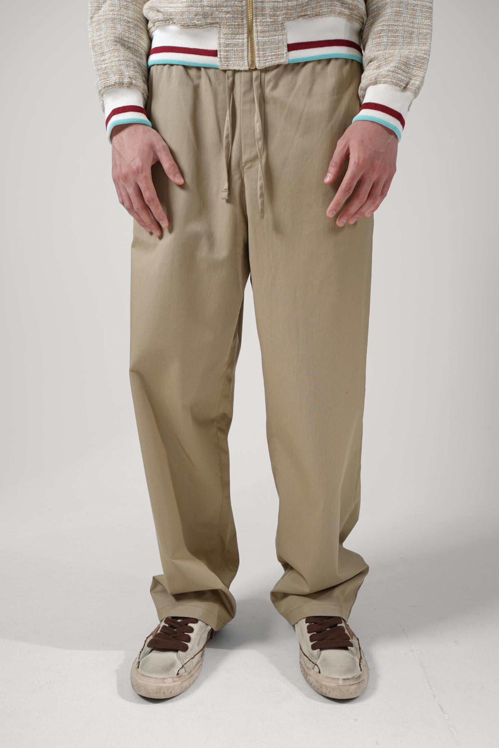 Ami Paris Trousers Beige