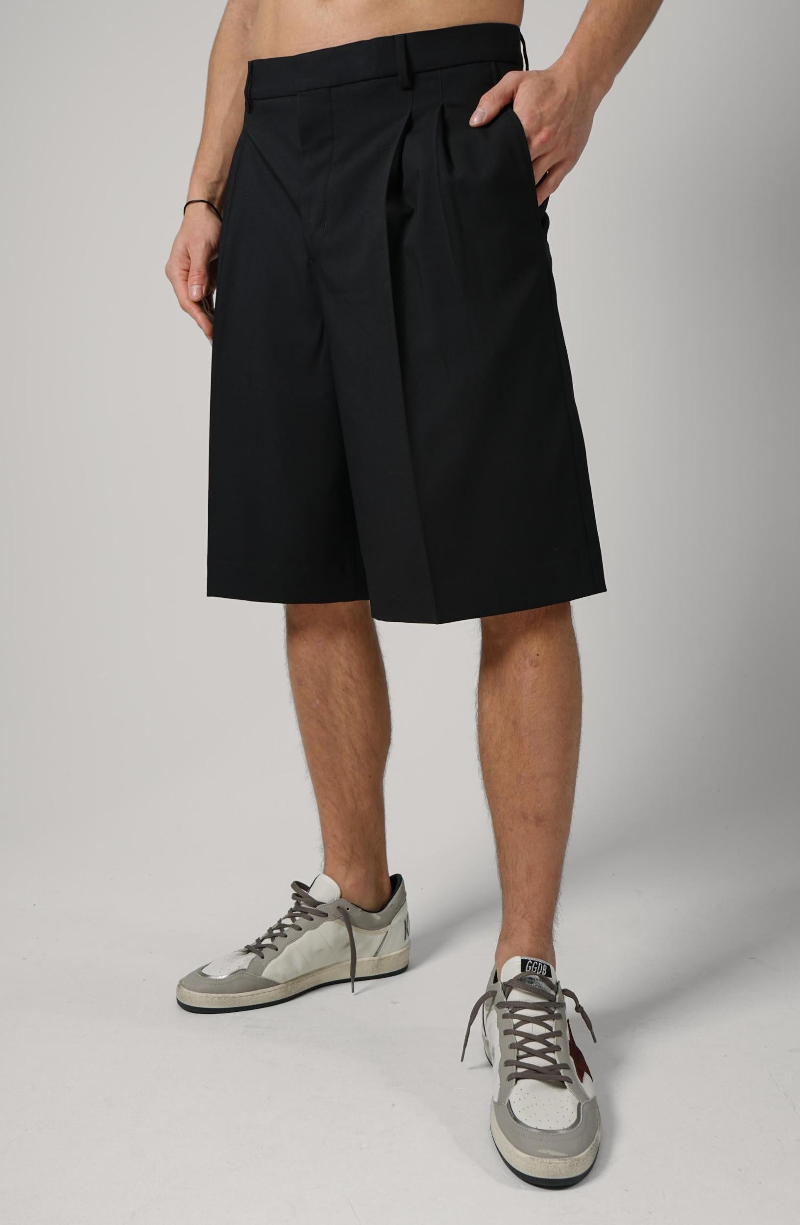 Ami Paris Waist Bermuda Shorts