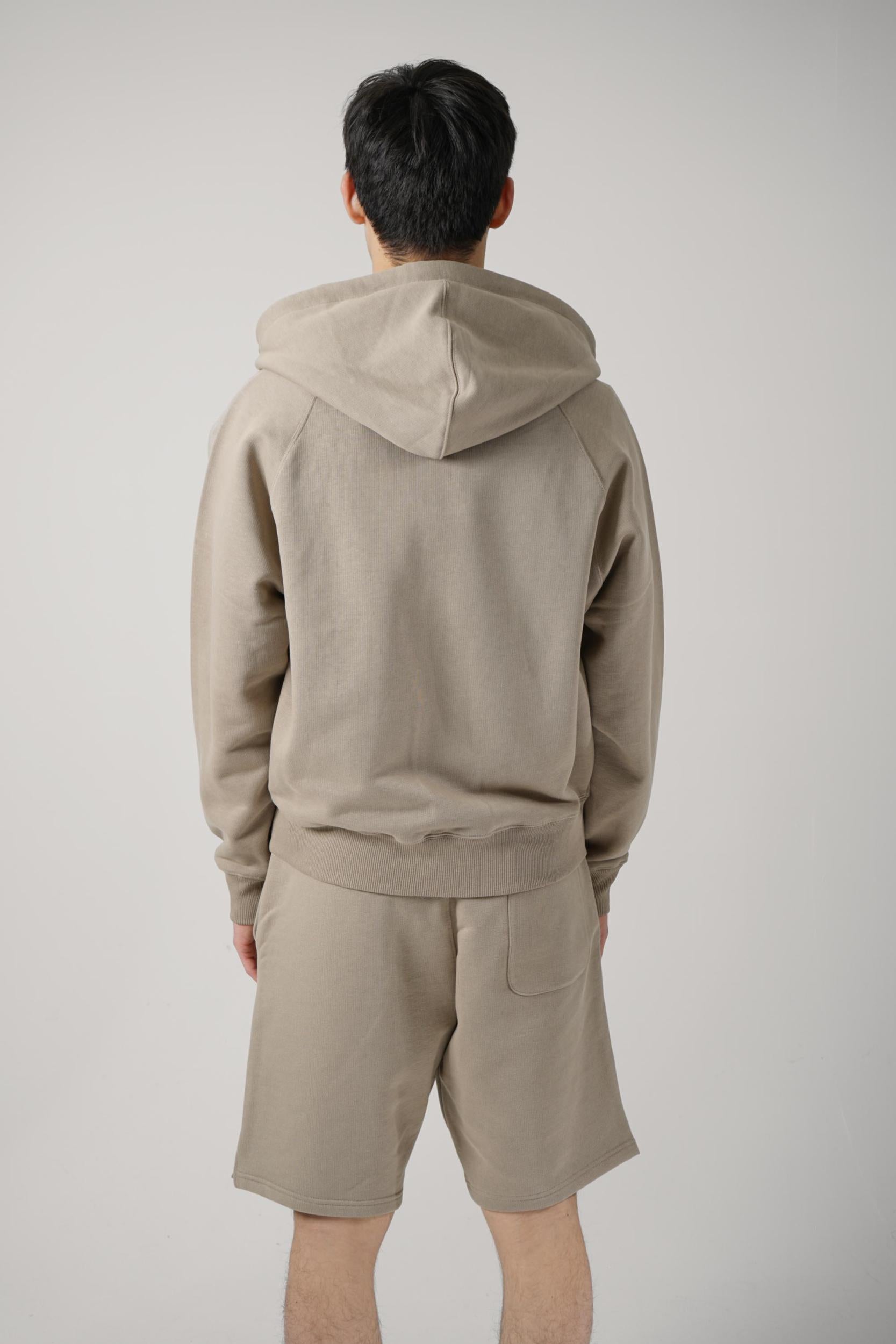 Ami Paris Zip-Up Vest Brown