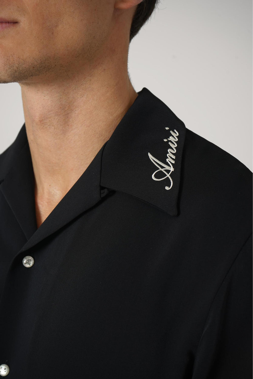 Amiri Camp Shirt Black