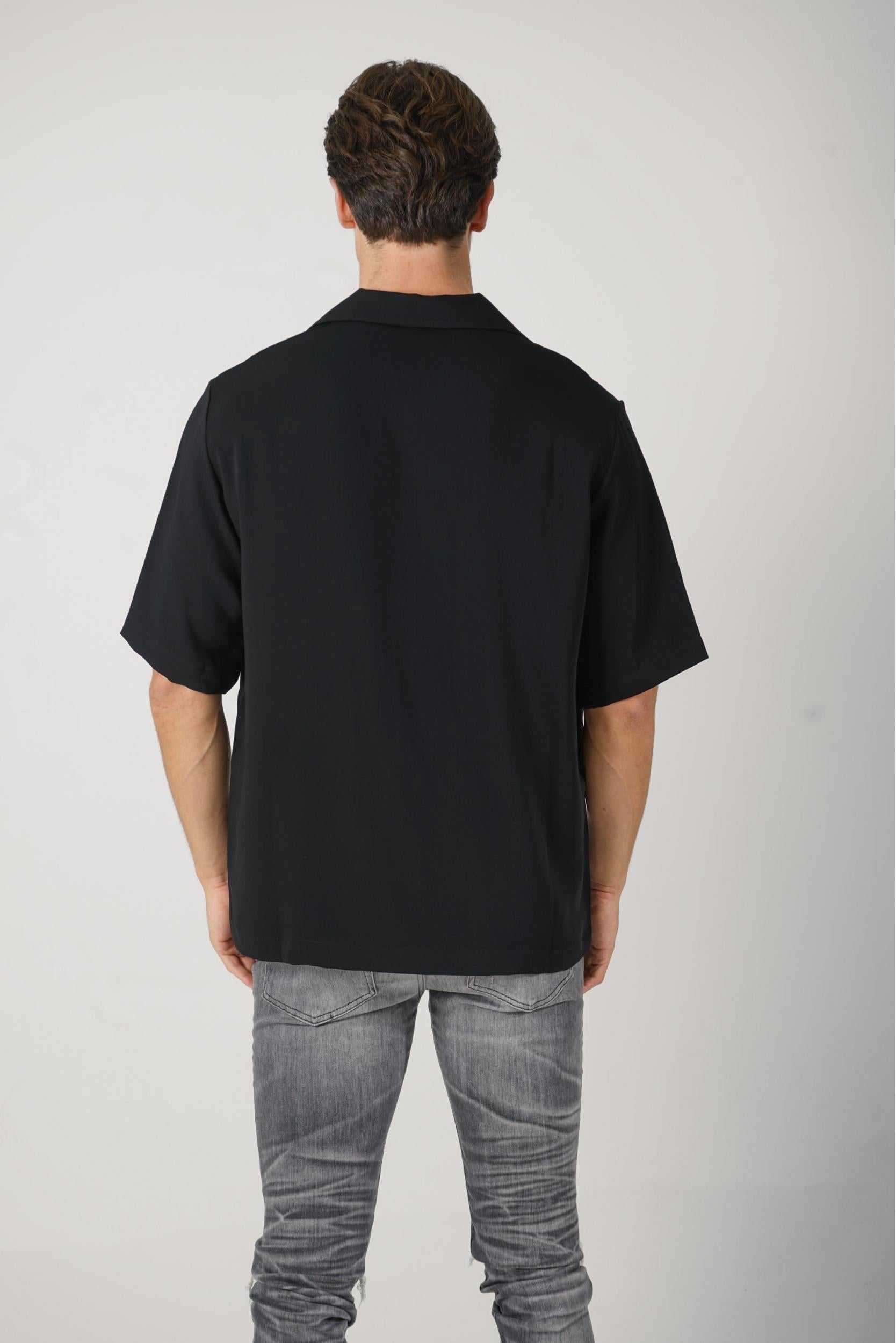 Amiri Camp Shirt Black
