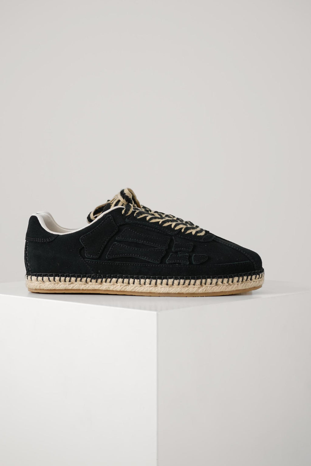 Amiri Espadrille Pacific Bones Black