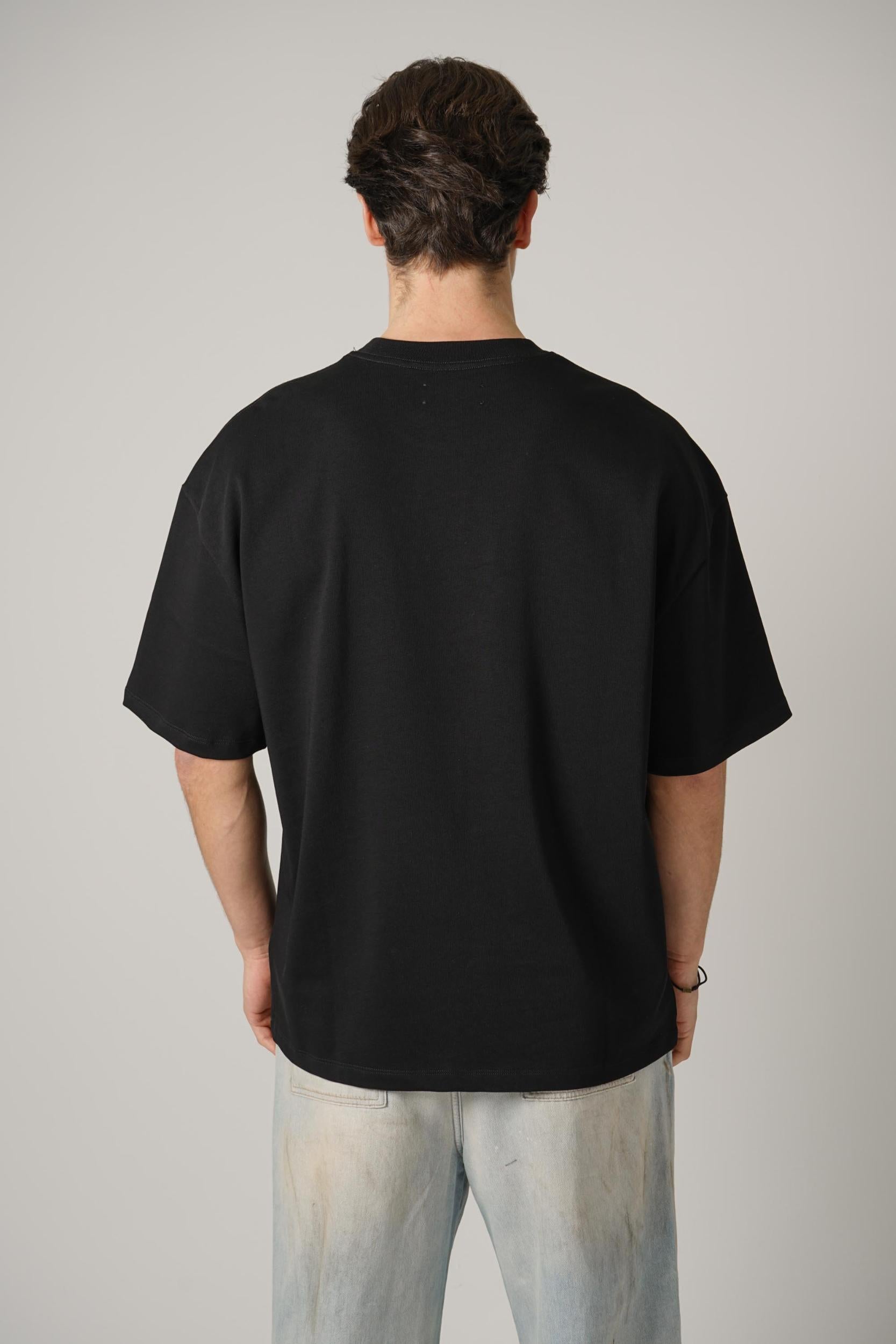 Amiri Logo Oversized T-Shirt Black