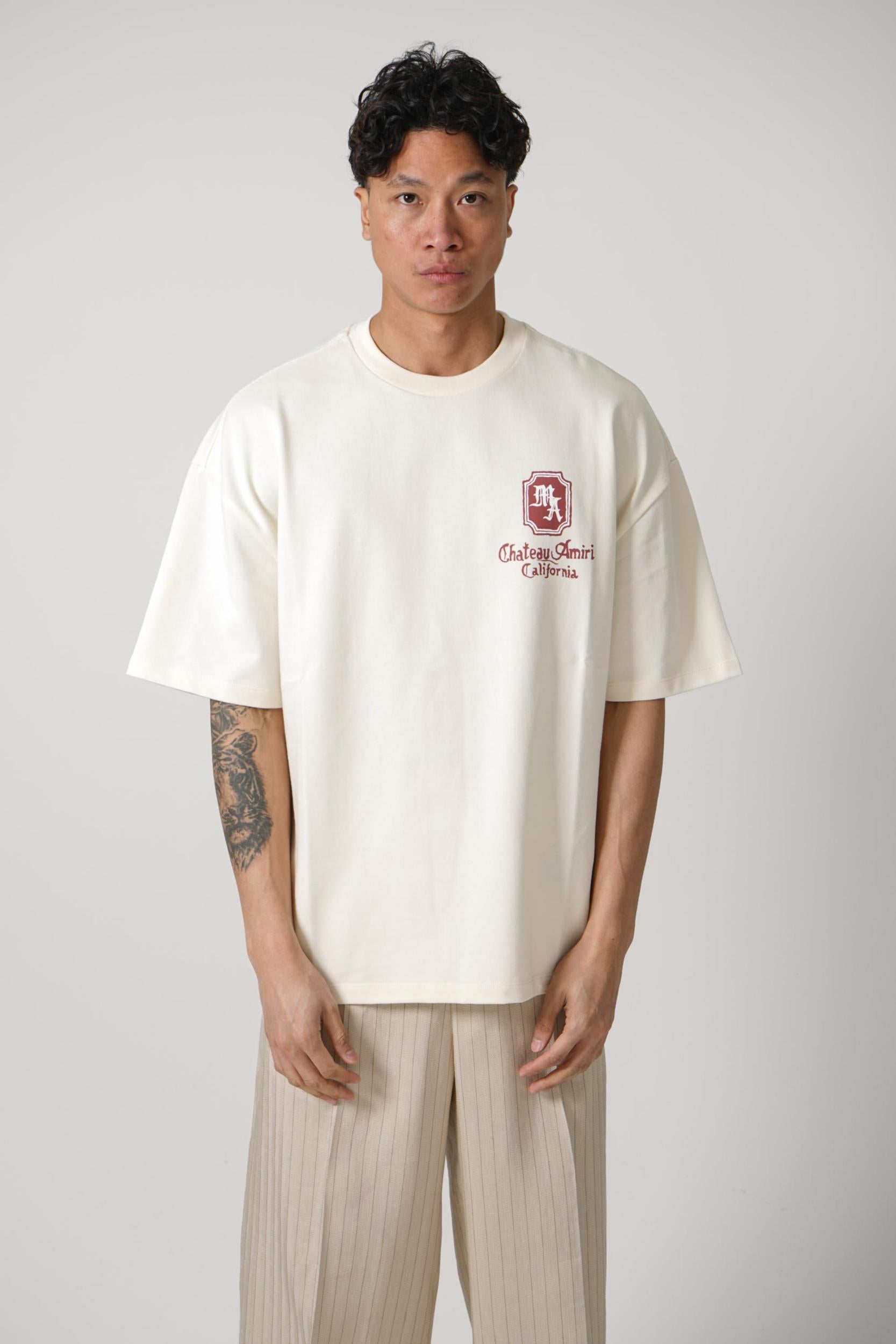 Amiri Ma Chateau Os Tee Ivory