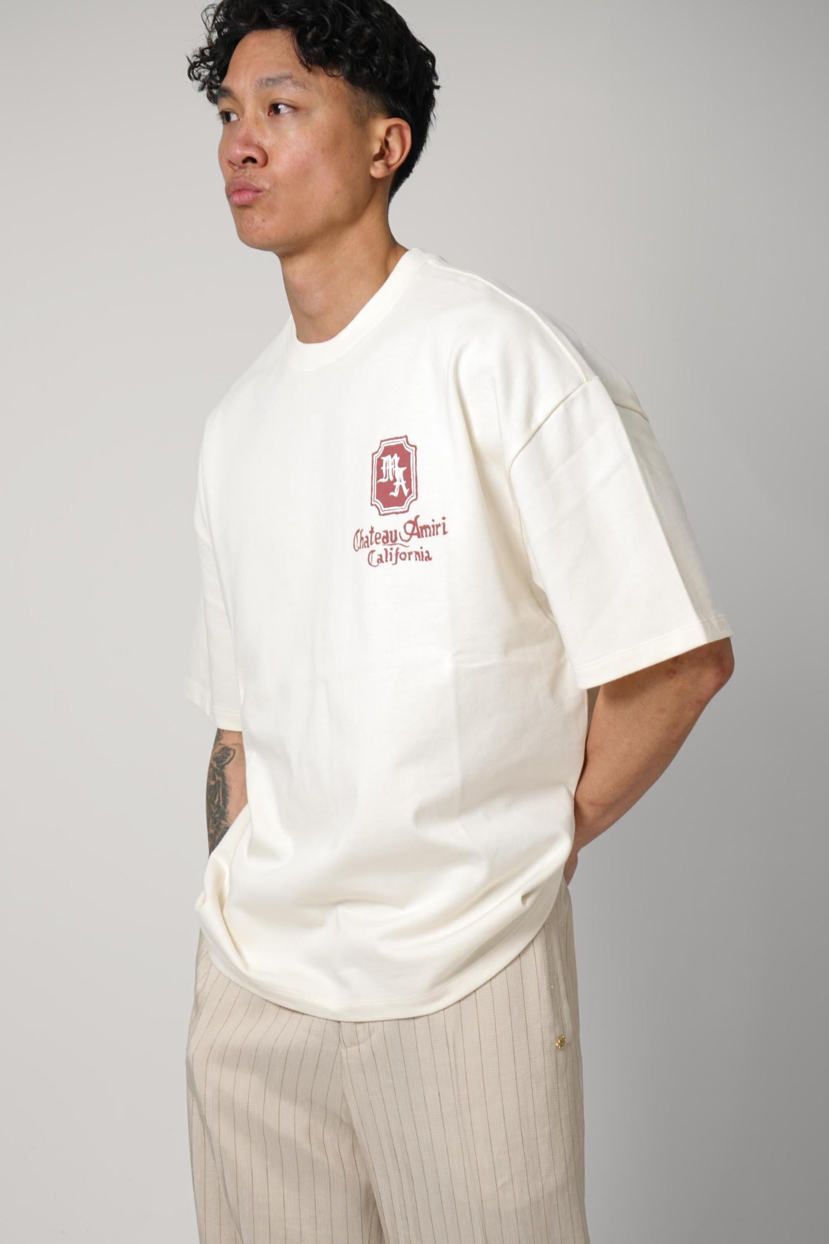Amiri Ma Chateau Os Tee Ivory