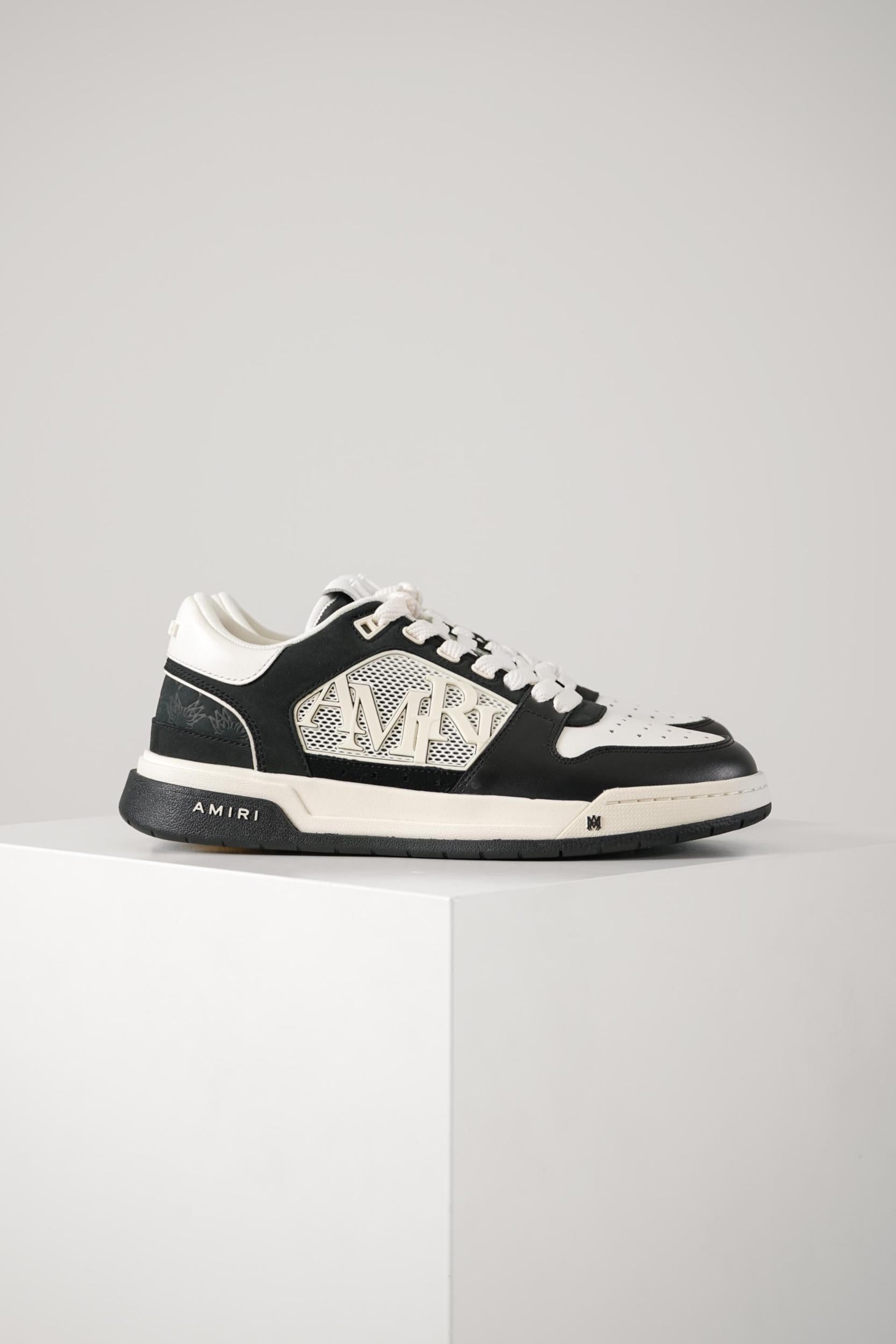 Amiri Ma Quad Debossed Classic Low Black