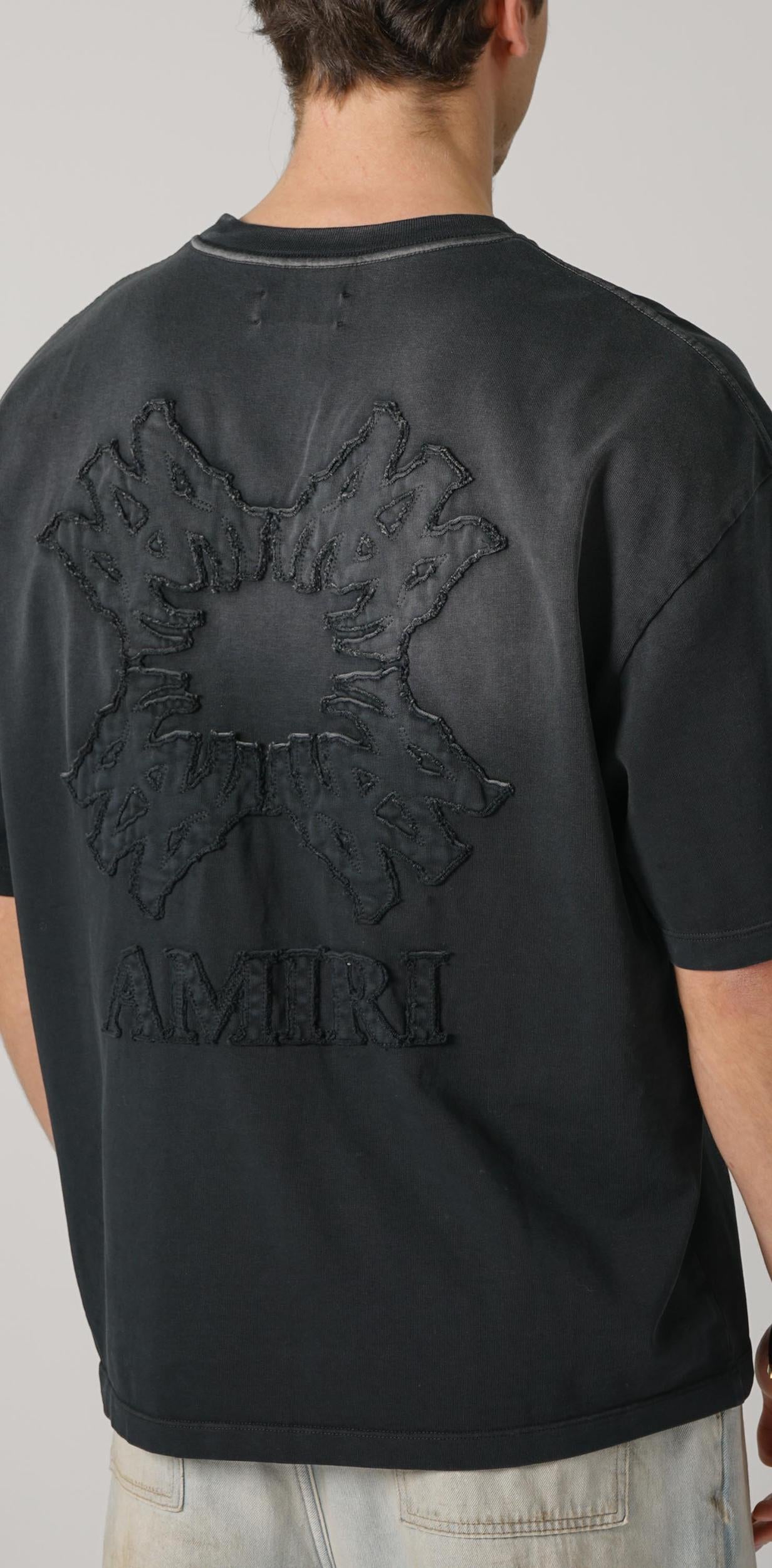 Amiri Ma Quad Oversized Tee Black