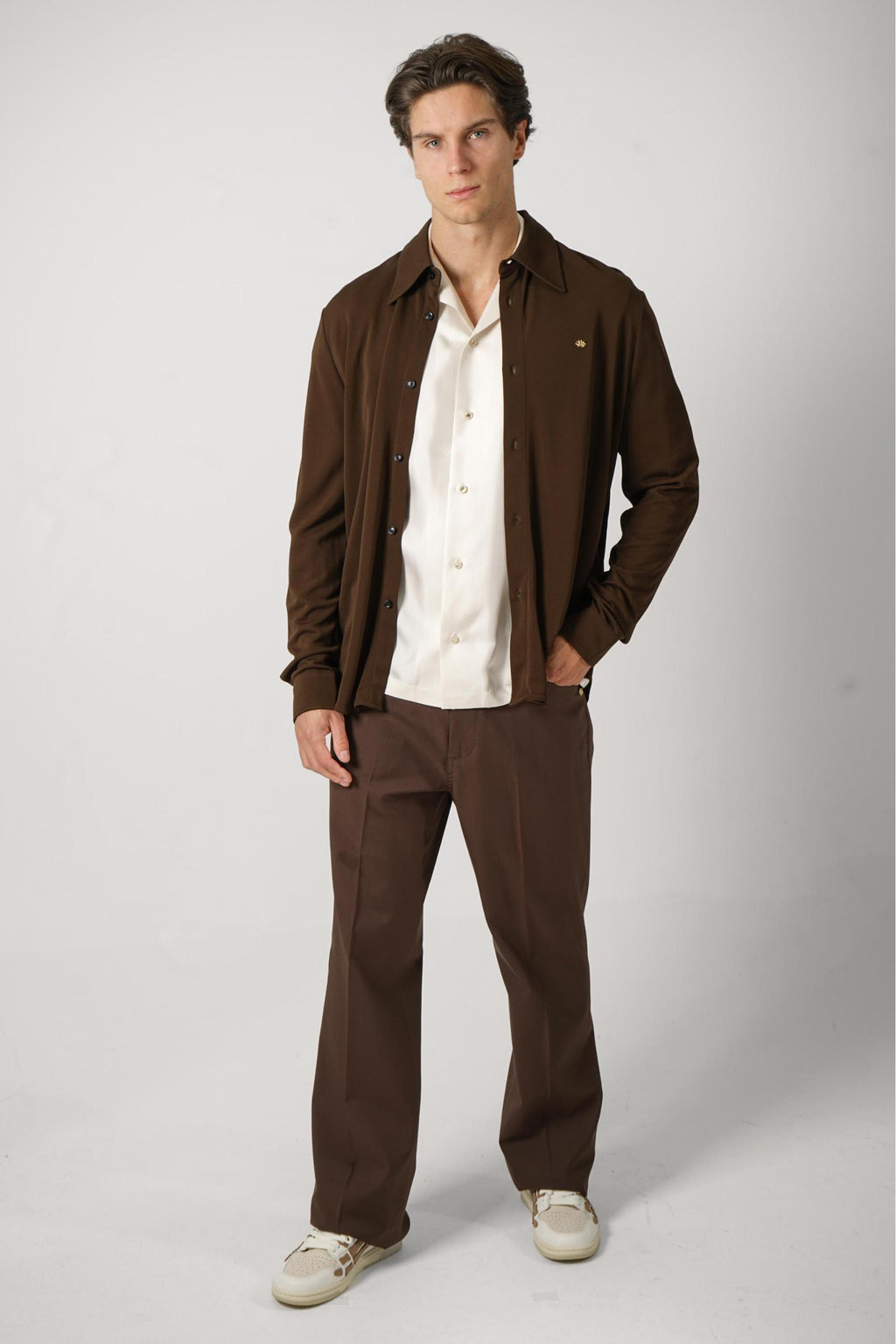 Amiri Overshirt Brown
