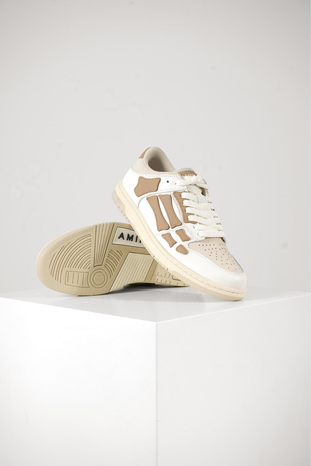 Amiri Skel Top Low Sneaker Camel