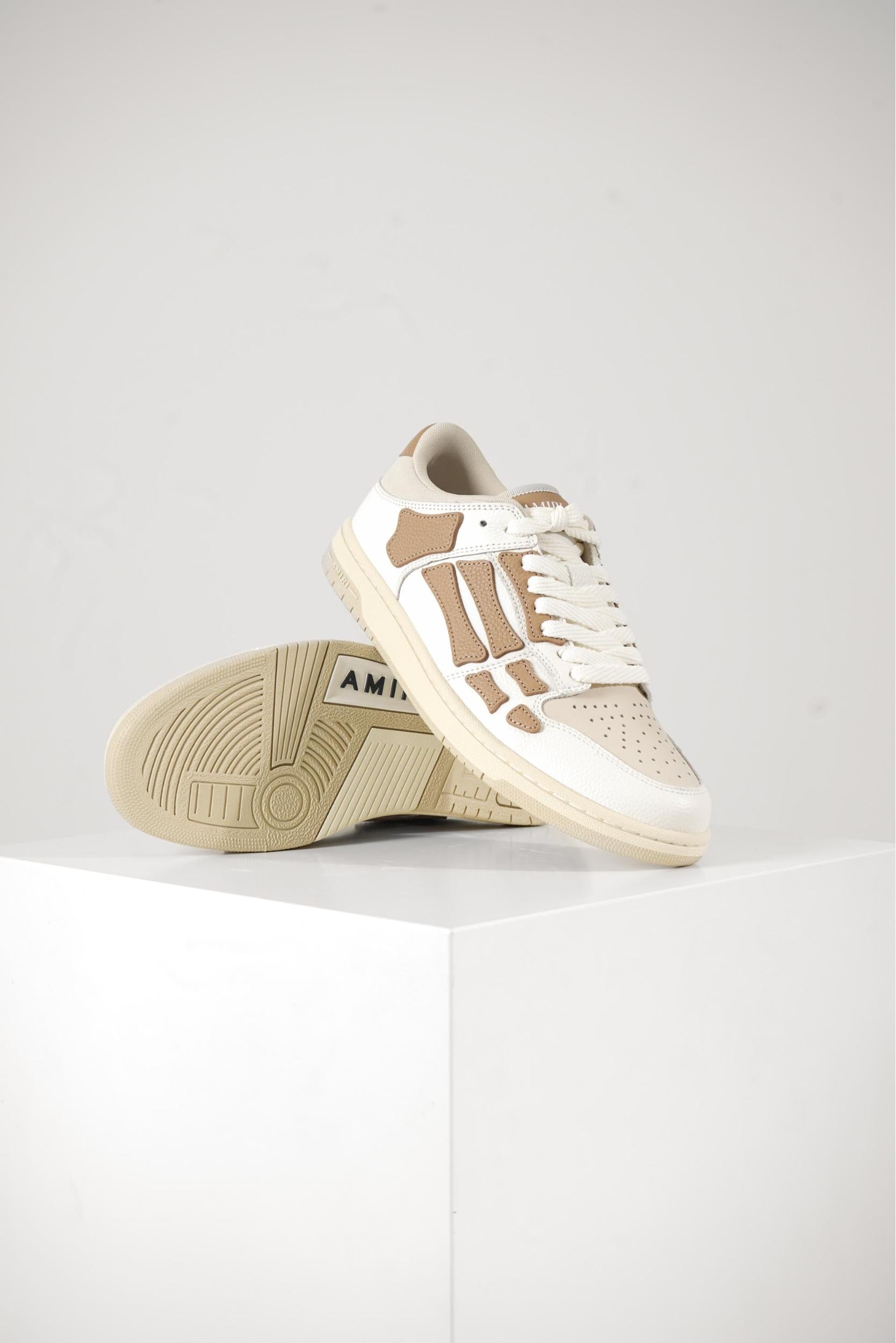 Amiri Skel Top Low Sneaker Camel