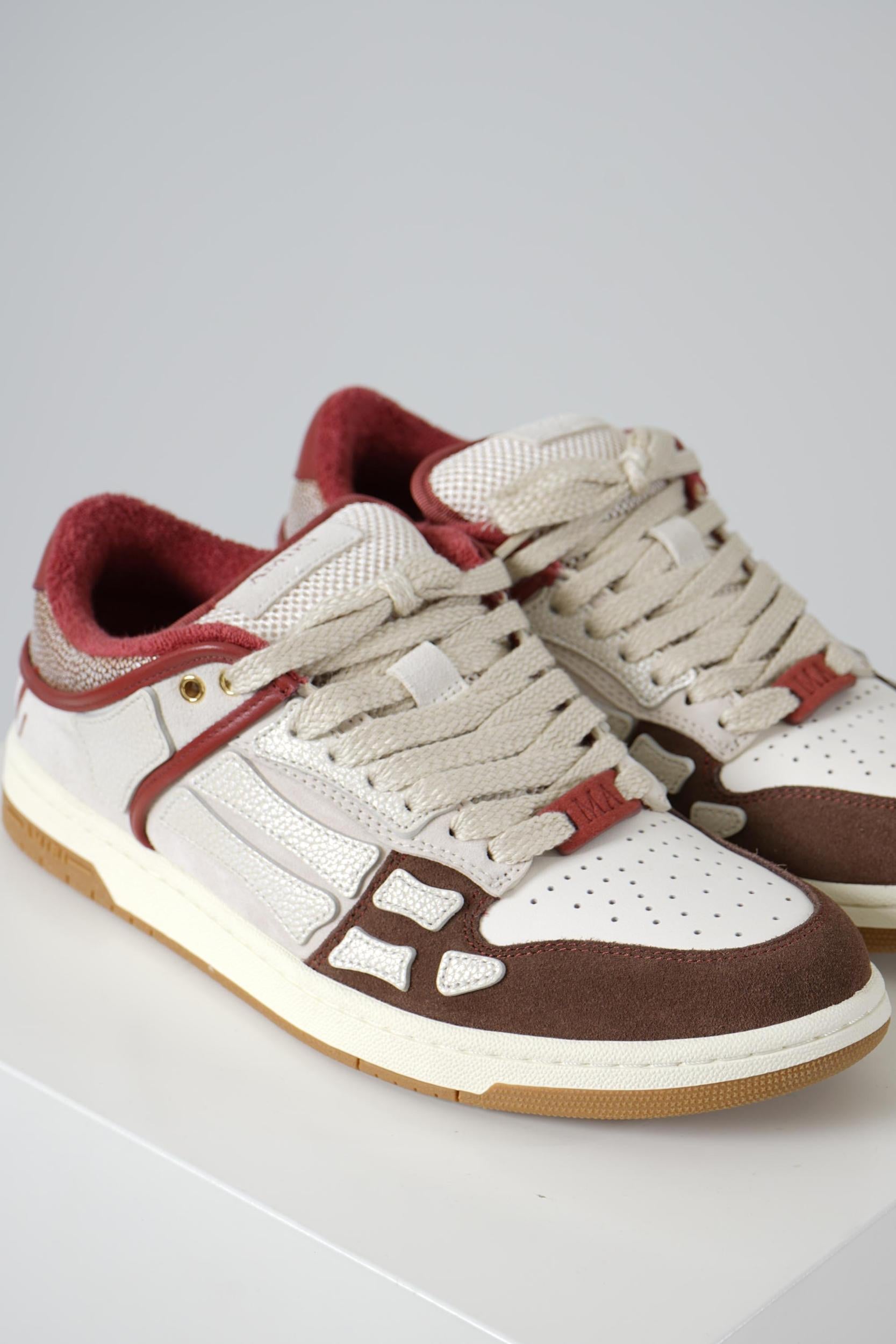 Amiri Skel Top Low Sneaker Tobacco