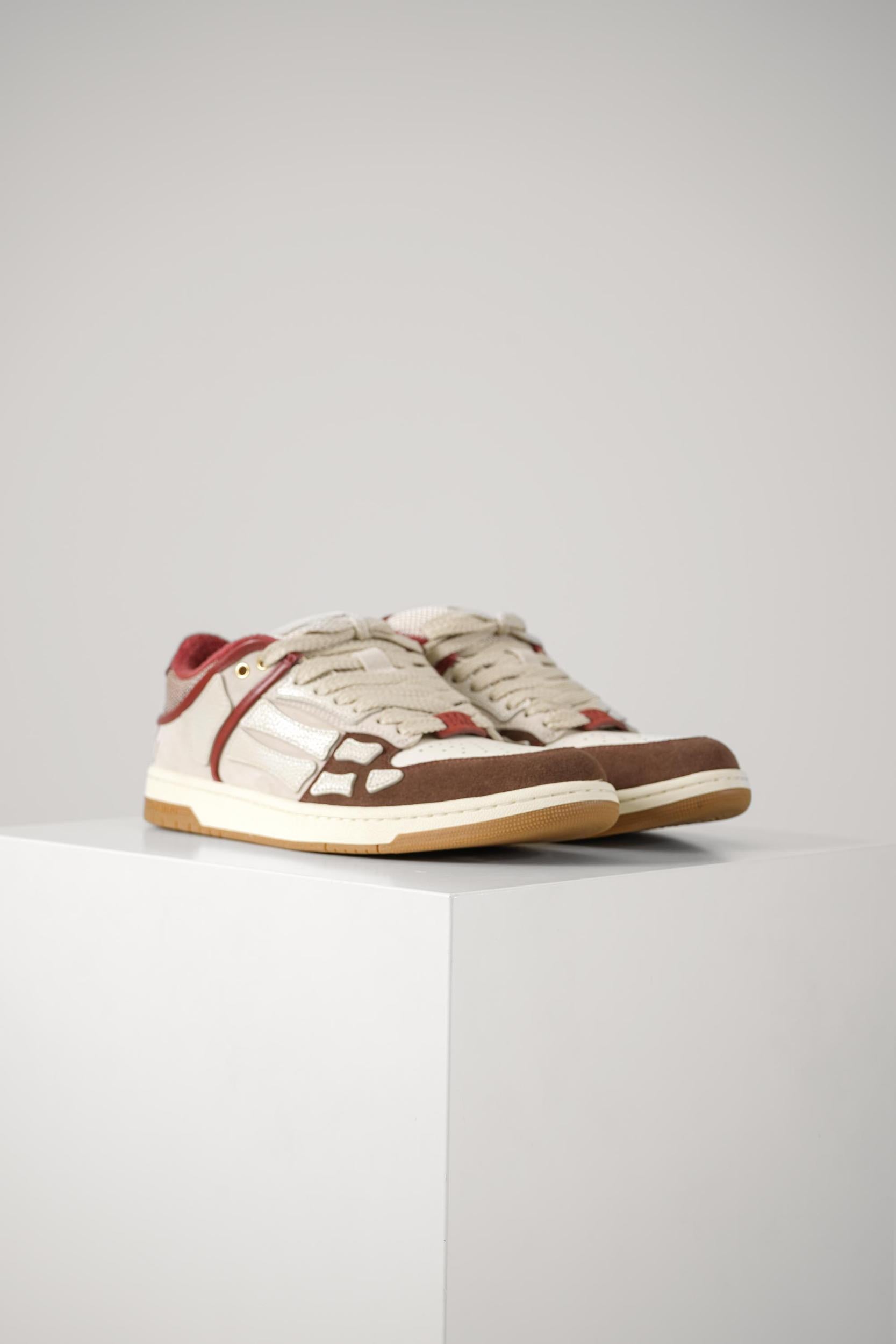Amiri Skel Top Low Sneaker Tobacco