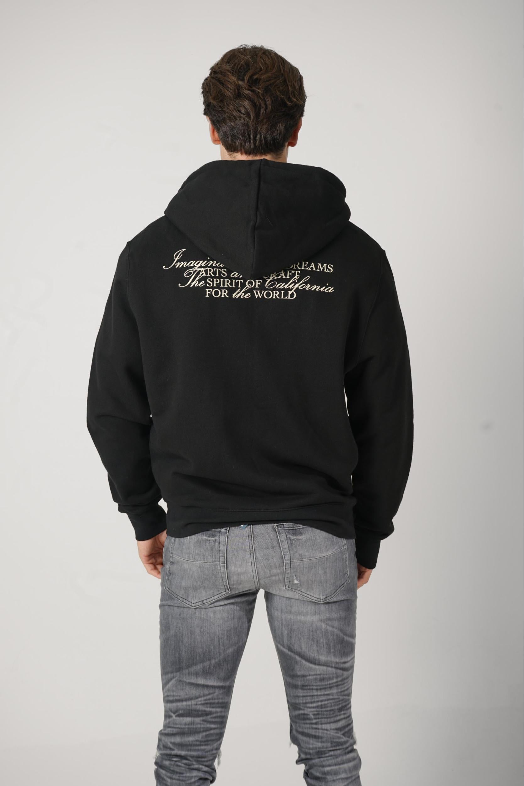 Amiri Spirit Zip Hoodie Black – JURGEN STORE