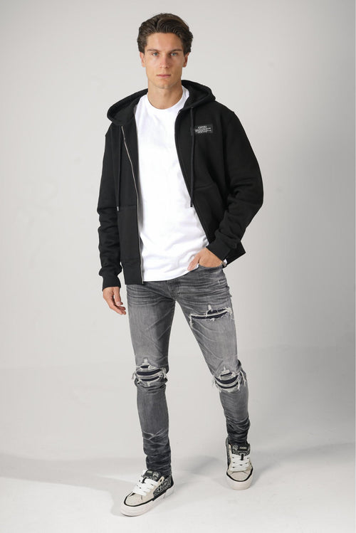 Amiri Spirit Zip Hoodie Black
