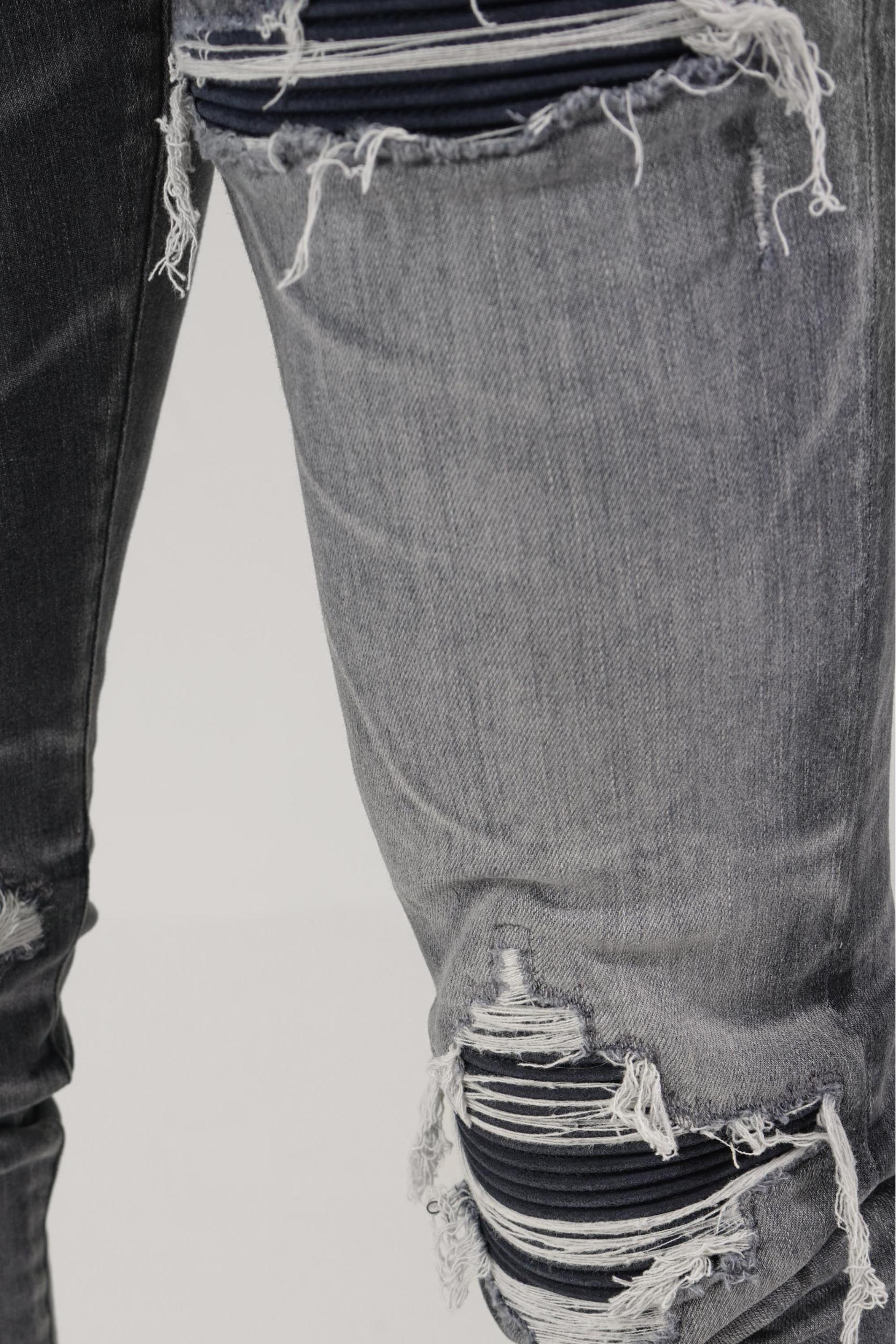 Amiri Suede Mx1 Jeans Denim