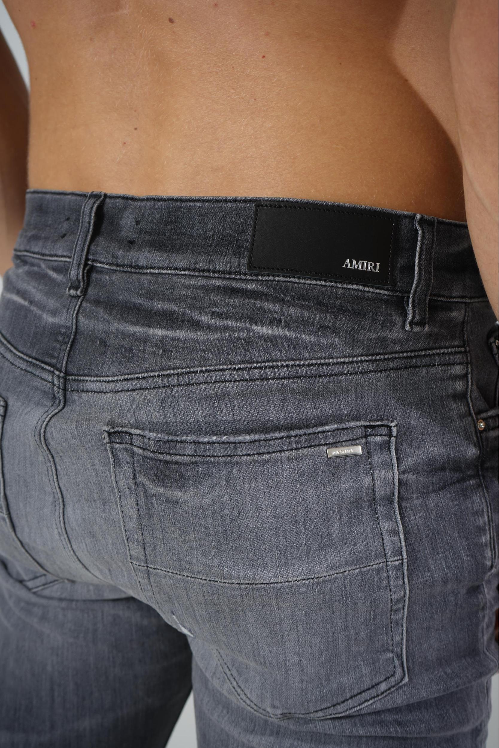 Amiri Suede Mx1 Jeans Denim
