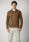 Arma Hardin Suede Jacket Carob Brown