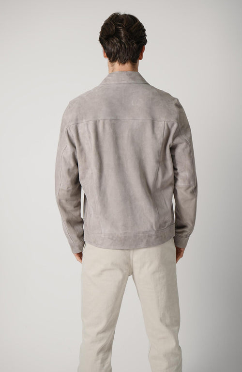 Arma Hardin Suede Jacket Light-Grey