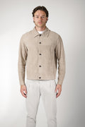 Arma Jaden Goat Suede Sturdy Jacket Grey-Taupe