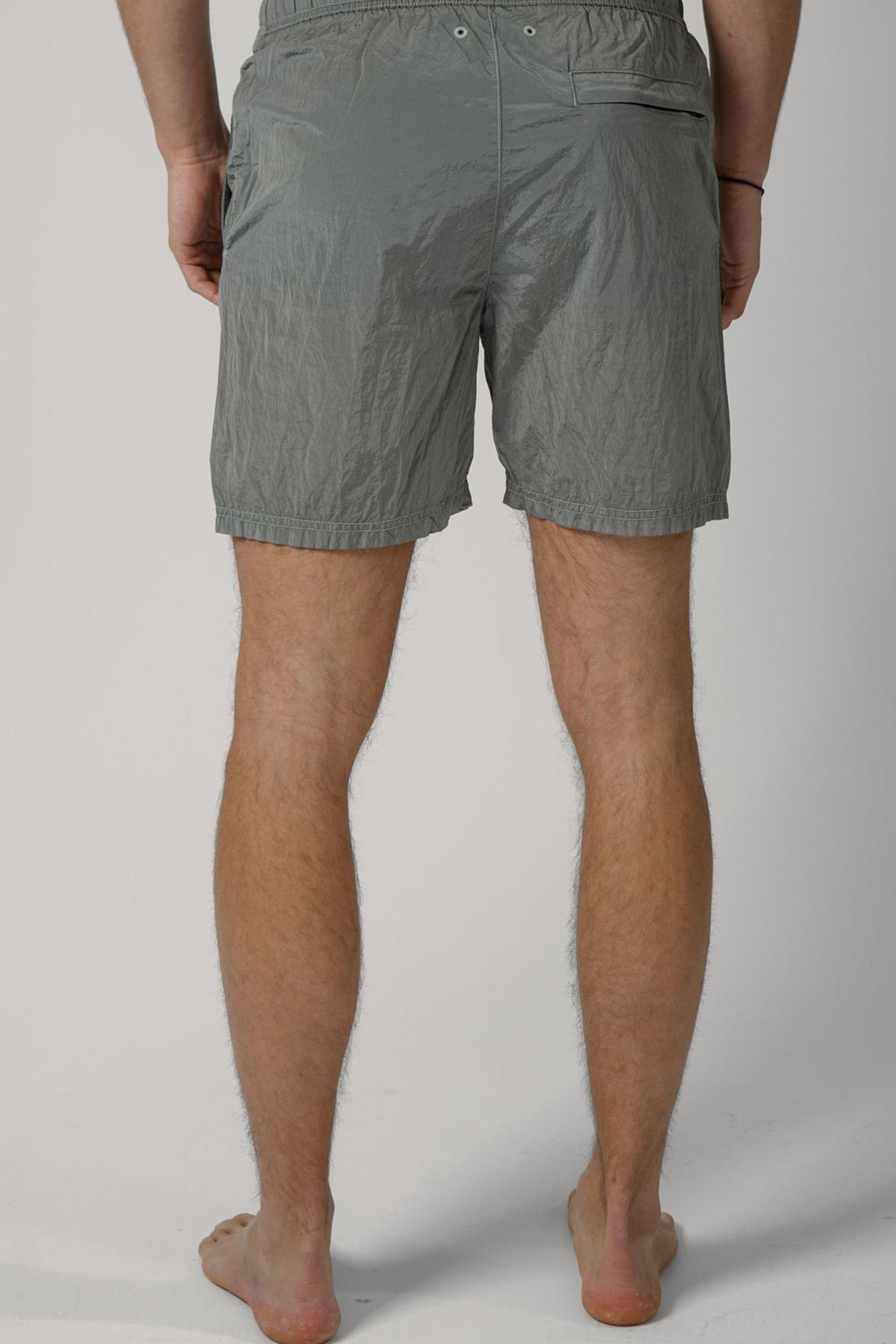 B100004 Stone Island Nylon Swim Short Grey/Green