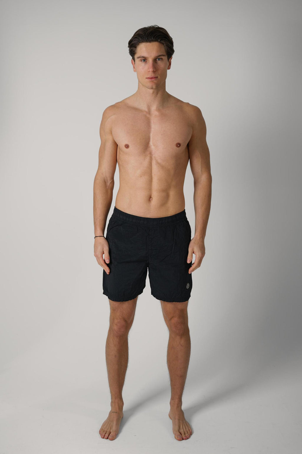 B100004 Stone Island Nylon Swim Short Navy