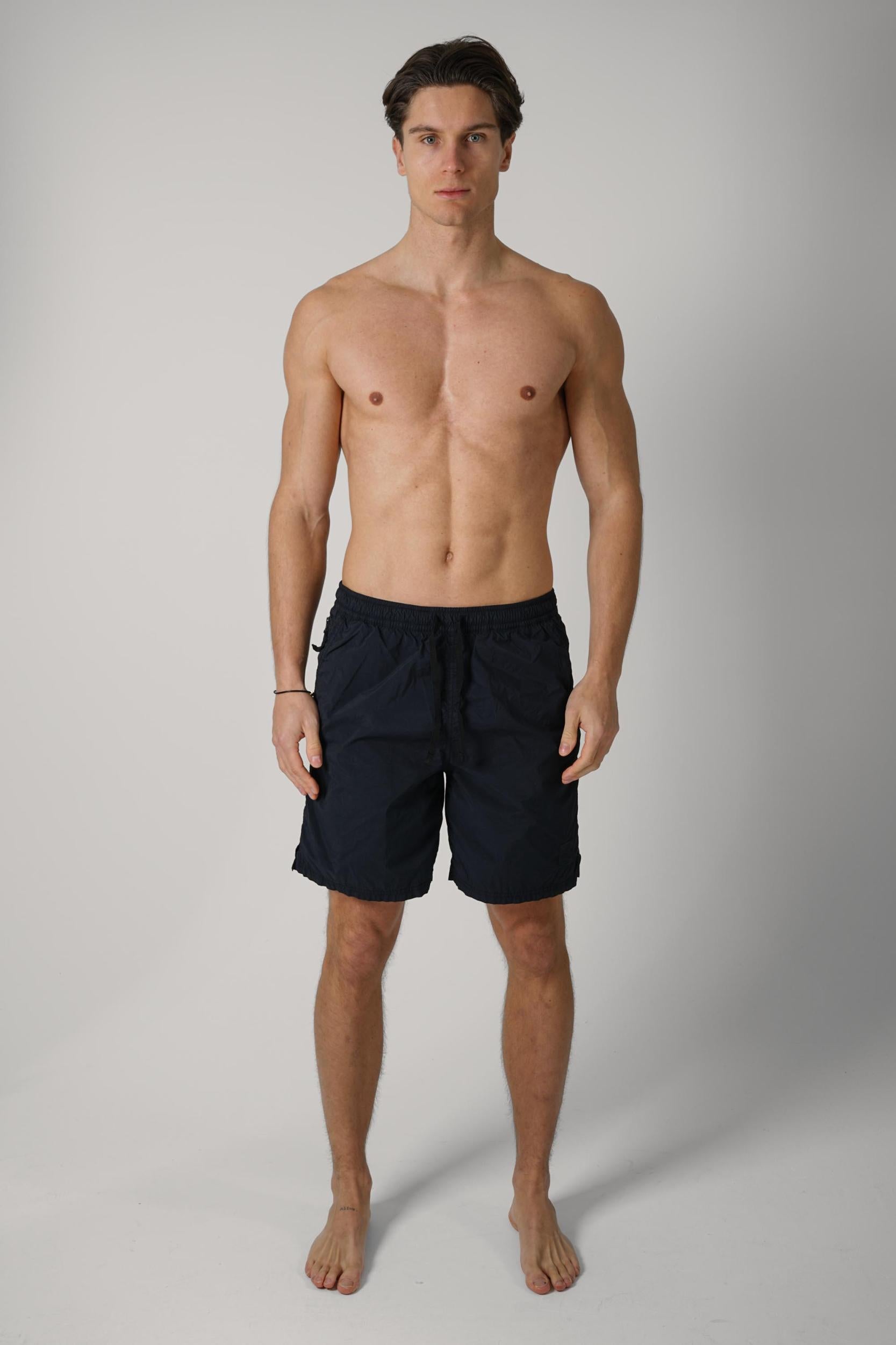 B100006 Stone Island Ghost Nylon Swim Short