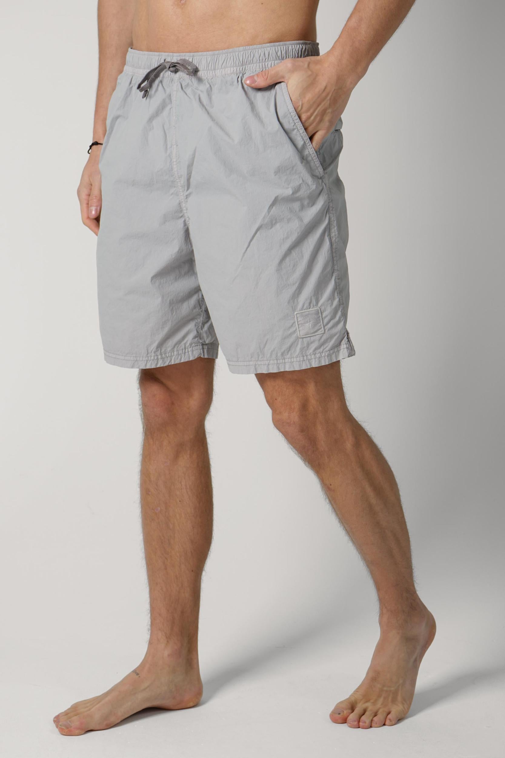 B100006 Stone Island Ghost Swim Short Grey