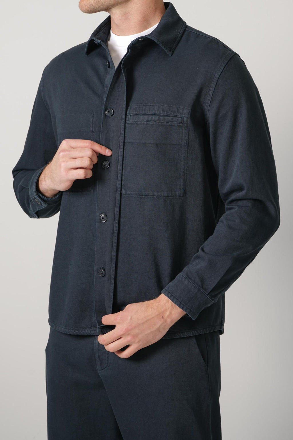 Barmas Bruce Overshirt Black