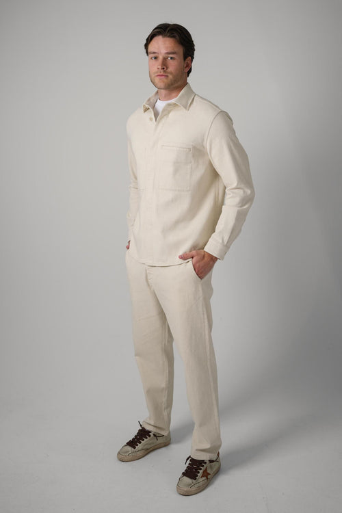 Barmas Bruce Overshirt Creme