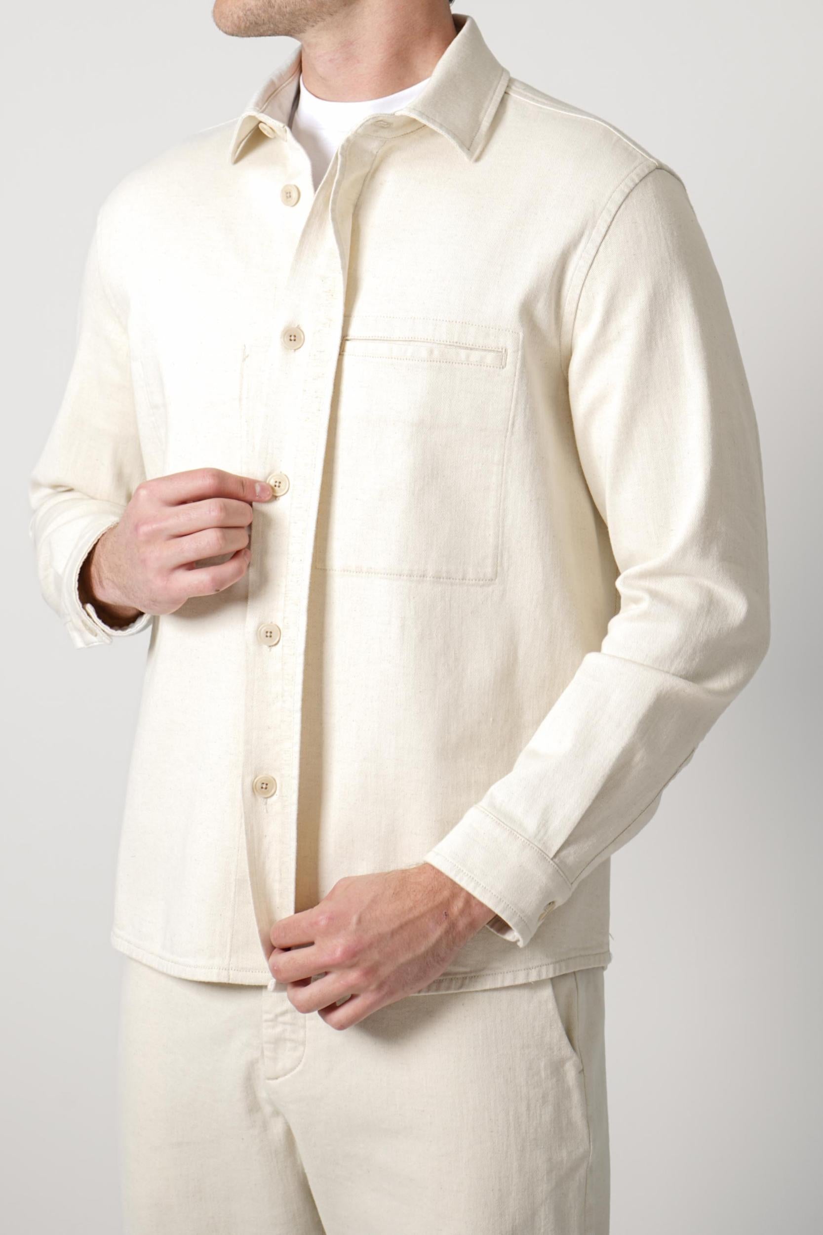 Barmas Bruce Overshirt Creme