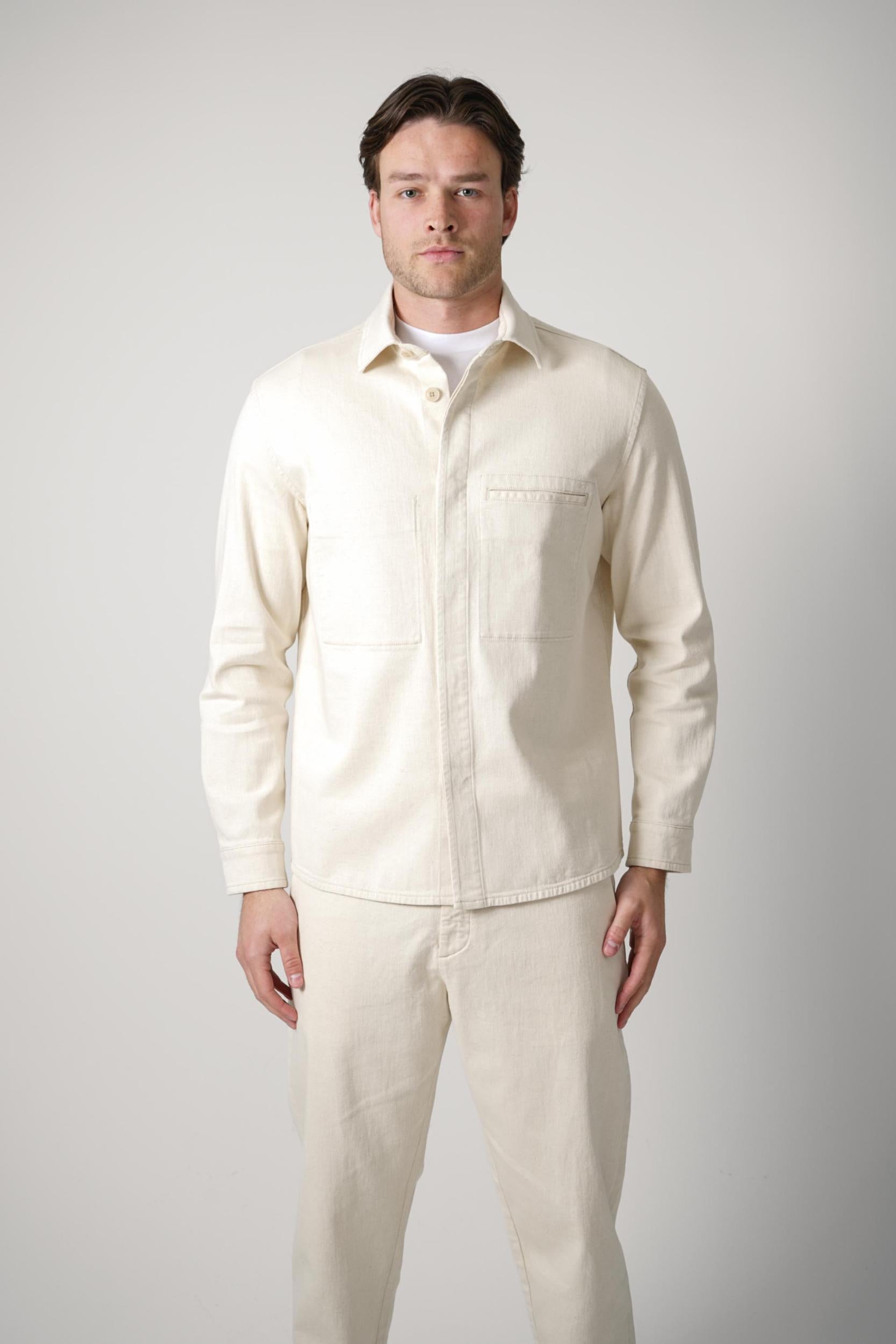 Barmas Bruce Overshirt Creme