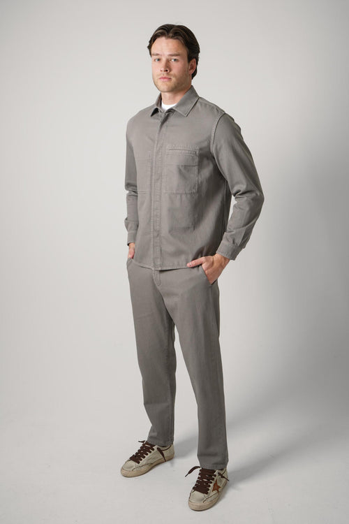 Barmas Bruce Overshirt Grey
