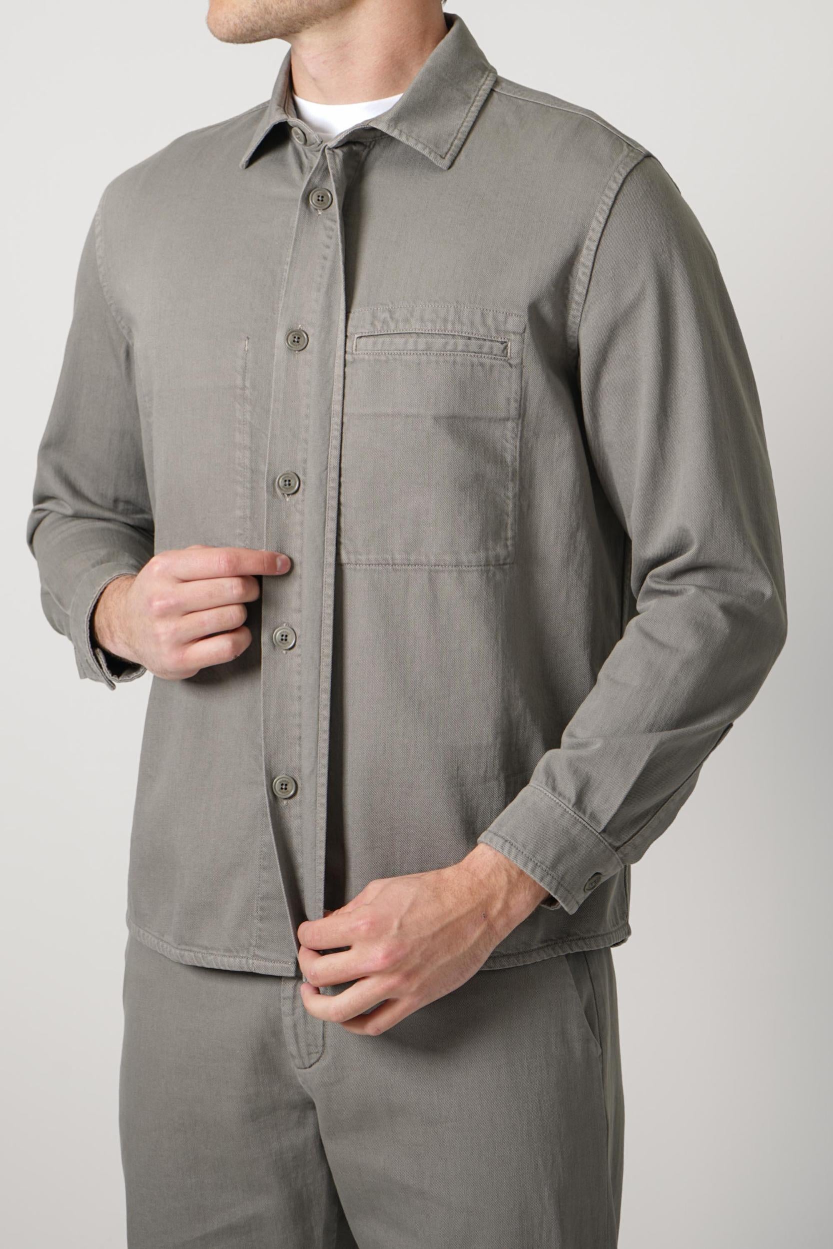 Barmas Bruce Overshirt Grey