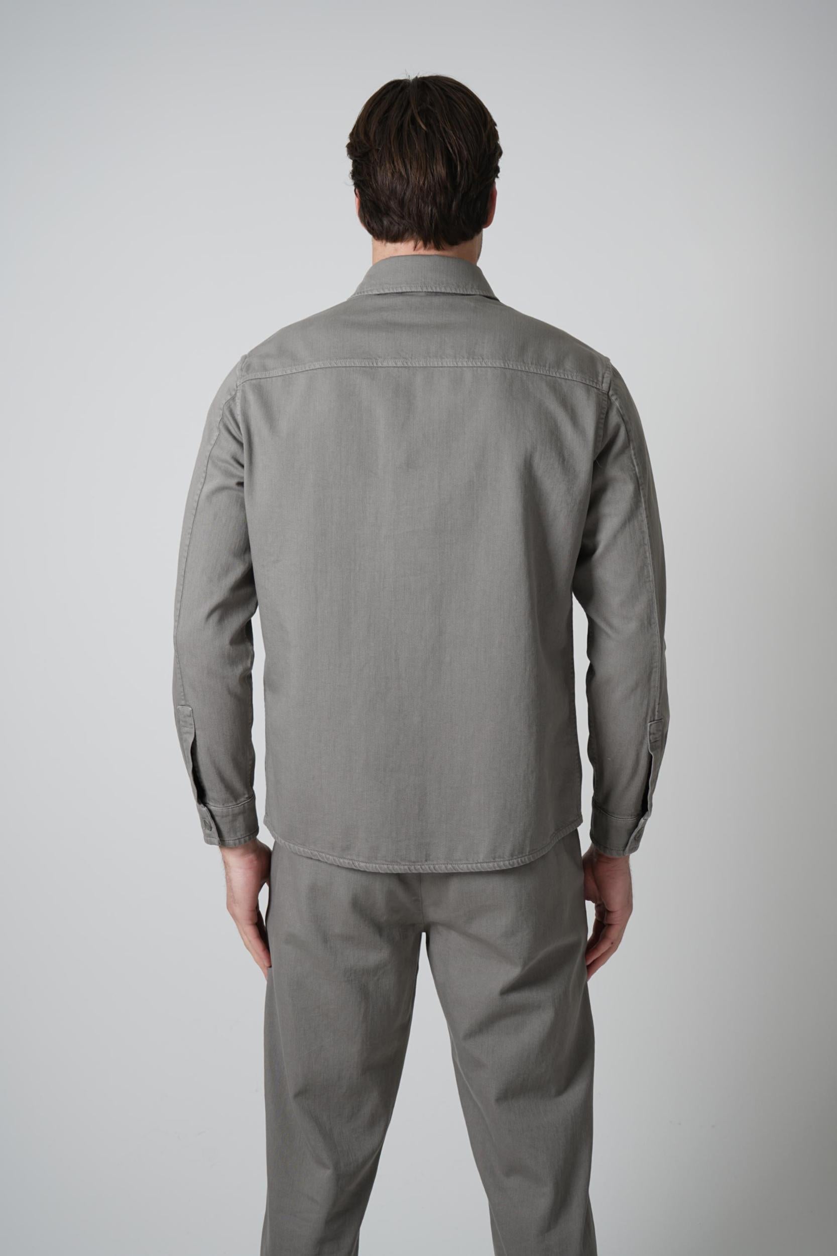 Barmas Bruce Overshirt Grey