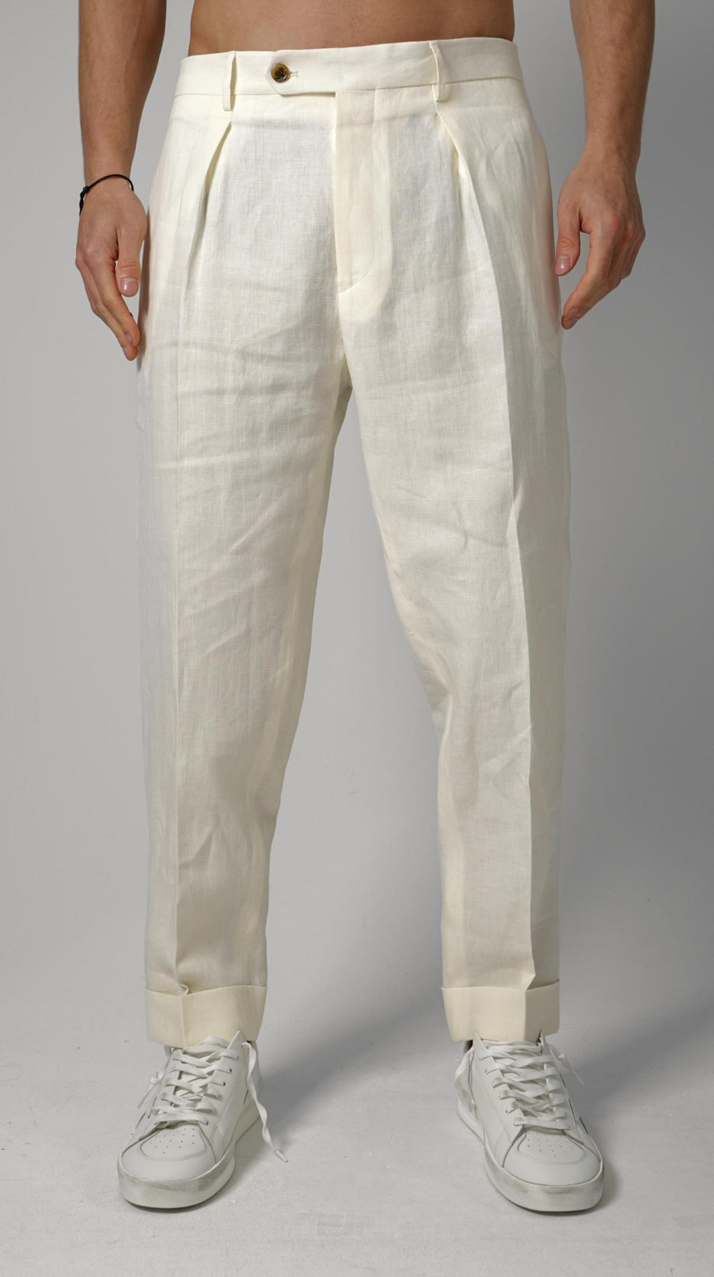 Berwich Chiaia Wide Fit Chino Oyster