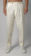 Berwich Chiaia Wide Fit Chino Oyster