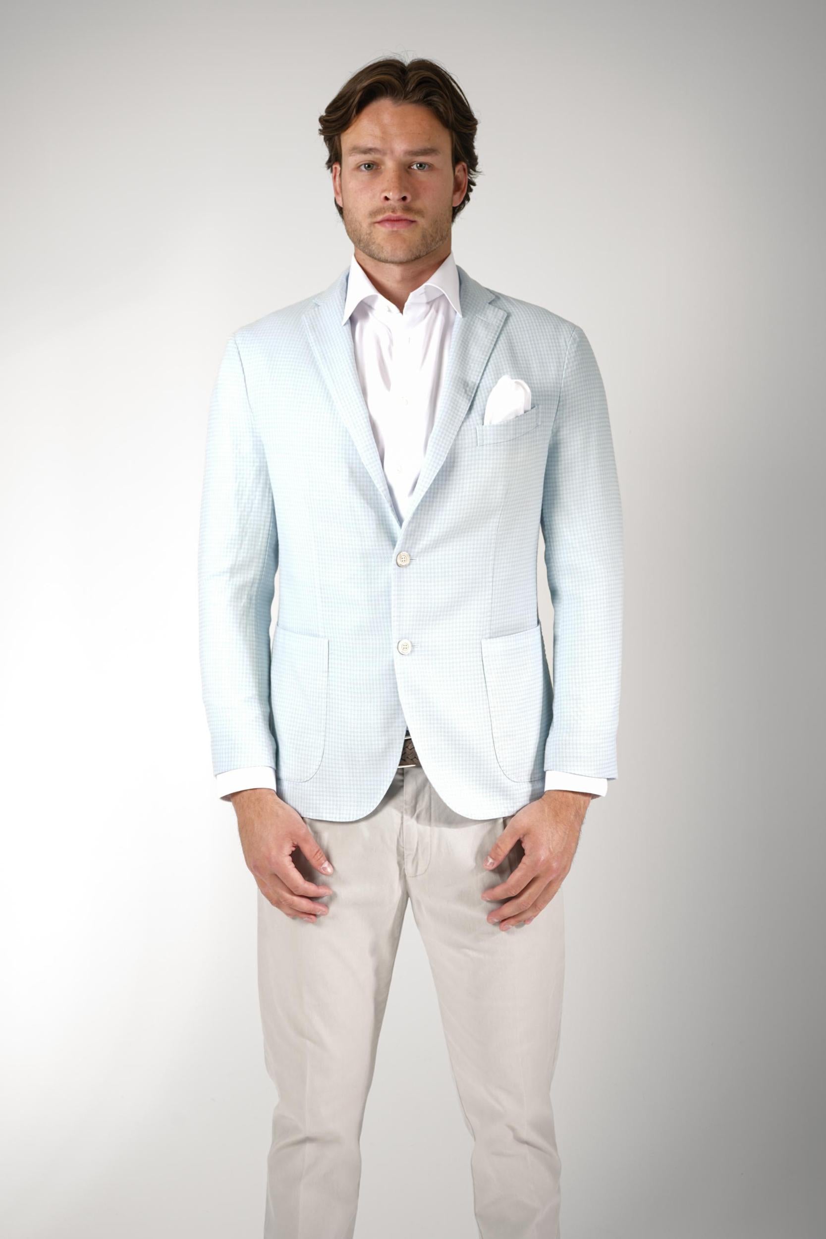 Boglioli Suit K-Jacket Light Blue