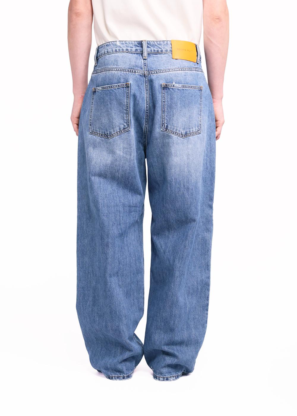 Bram'S Fruit Denim Trousers Light Blue