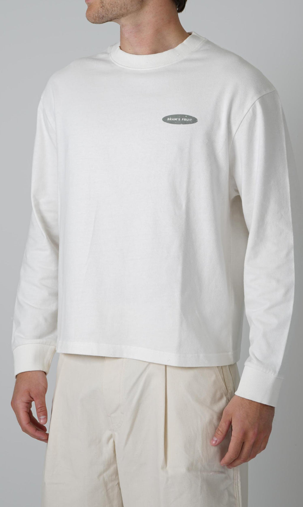 Bram'S Fruit Distressed F*Ck Off I'M Gardening Longsleeve White