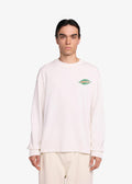 Bram'S Fruit Distressed Leaf Longlseeve Off White