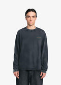 Bram'S Fruit Distressed Leaf Longsleeve Shadow Black