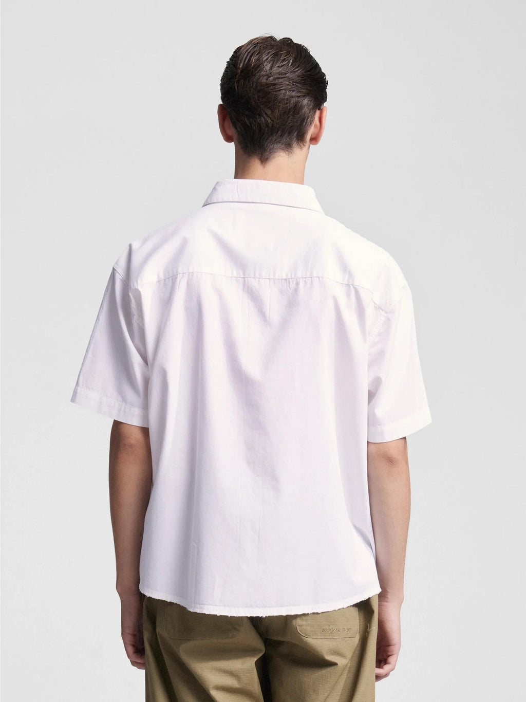 Bram'S Fruit Shortsleeve Varsity Shirt White